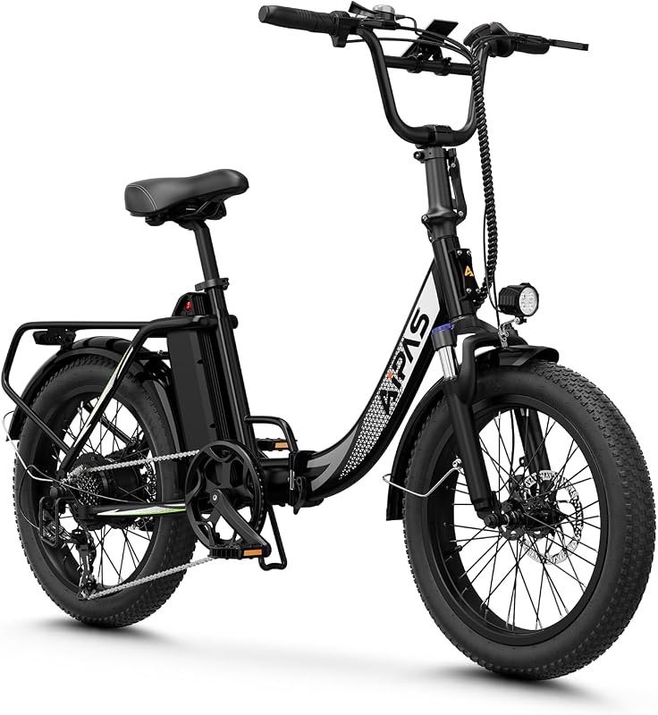 Aipas A4 Folding Electric Bike for Adults, 1000W Peak Motor, 62-Mile Range — fat tire ebike for fat tire ebike
