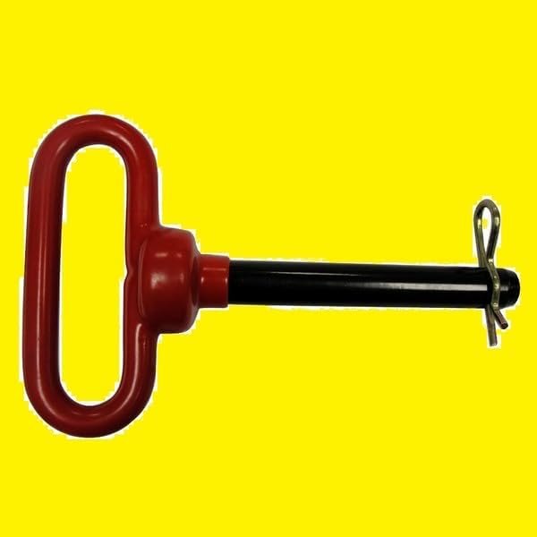 #US for Farm Tractor Implement Hitch Pin Drawbar Rubber Handle 5/8" x 4" Useable 7821 Part#89281 — farm implement pin