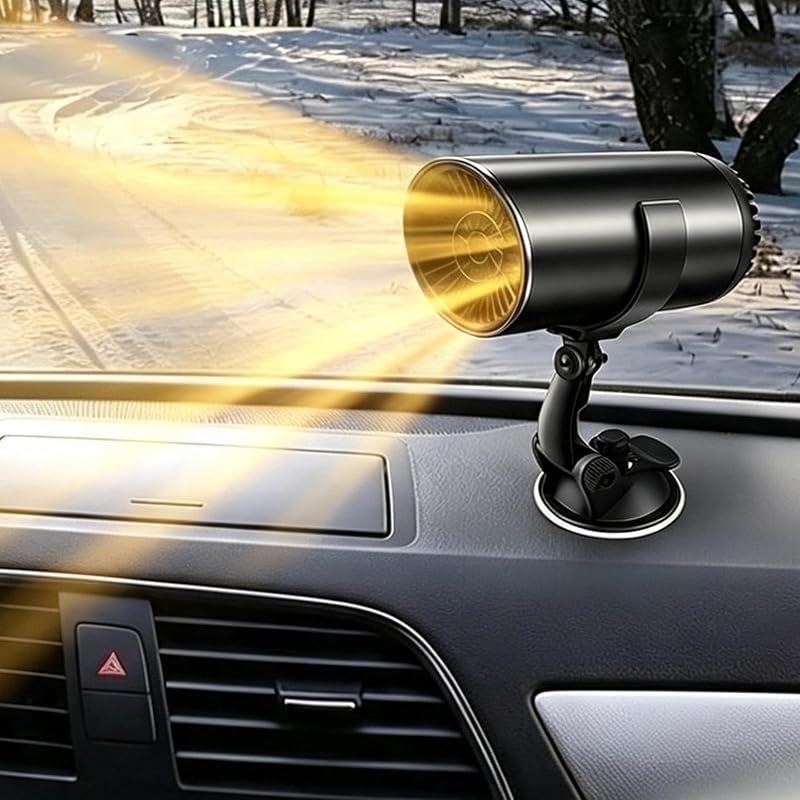 12V 150W Portable Car Heater for Vehicle, Windshield Demister Defroster — Car Window Defroster for car window defroster
