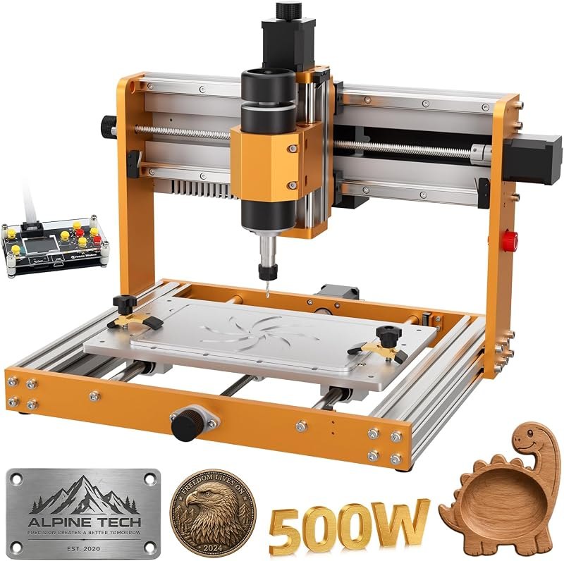 LUNYEE 3018 Pro Ultra 500W CNC Router Machine for Wood and Soft Metal — 3018 cnc router for 3018 cnc router