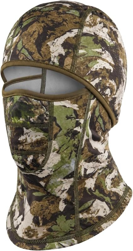 Camo Hunting Balaclava for Men, Fleece-Lined Face Mask, Neck Gaiter — best hunting camouflage face mask for hunting