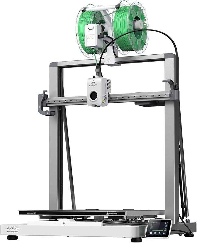 Creality Ender-3 V3 Mega 3D Printer, TPU Printing Down to 85A, 500mm/s High Speed, Auto Filament Relay, Auto Leveling