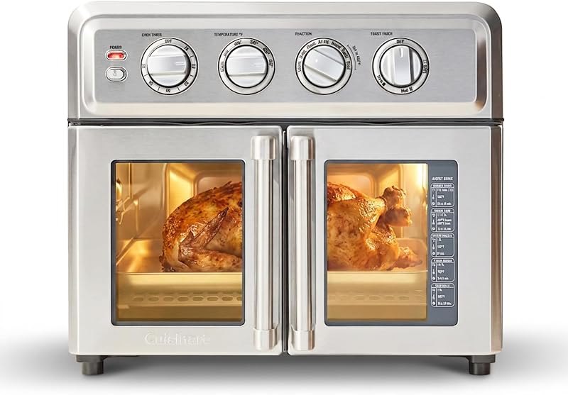 Cuisinart Air Fryer Toaster Oven, Artisan French-Door Design, 7 Functions — best countertop air fryer for countertop