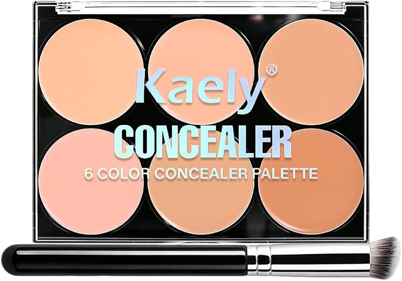 Kaely Concealer Palette for Dark Circles, Under Eye Brightener Makeup Set — makeup concealer for makeup concealer