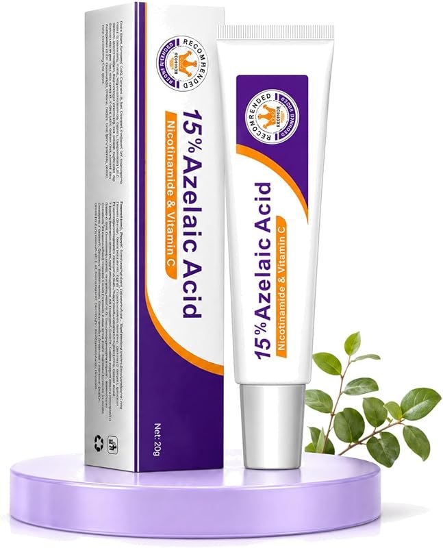 Azelaic Acid Face Cream, Lightweight Gel Moisturizer for Oily and Combination Skin, Daily Pore Appearance & Texture