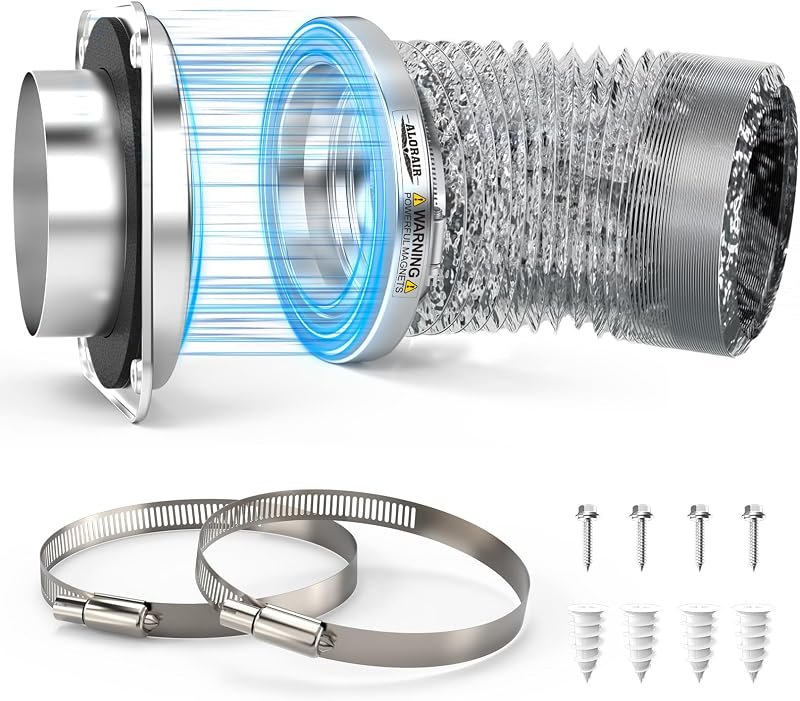 Magnetic Dryer Vent Coupling Easy to Clean Quick Connector — dryer vent cleaning kit for dryer vent cleaning kit