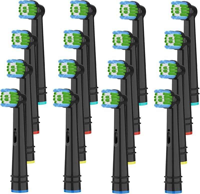 Replacement Heads Compatible with Oral B Braun, Brush Heads Refill Compatible with Oral B 7000/Pro
