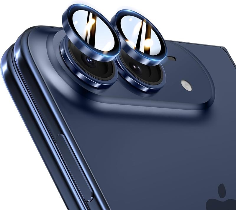 TOCOL 2 Pack for iPhone Duo Camera Lens Protector