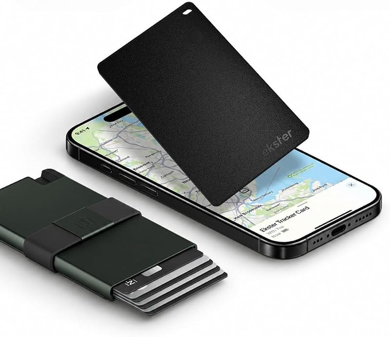 Ekster Tracker Card, Wallet Tracker for iPhone & Android, Rechargeable Bluetooth Tracking Card — best wallet tracker