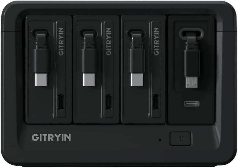 1 Micro USB, 3 Type-C Retractable Wall Chargers and 1 Power Strip with App Remote Control, 12-in-1 Smart WiFi Modular