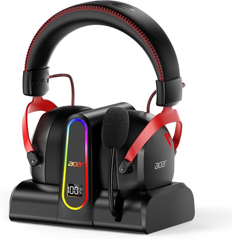 Multi-Platform Wireless Gaming Headset for PS5, PC, Switch - Black — PlayStation Wireless Gaming Headset for