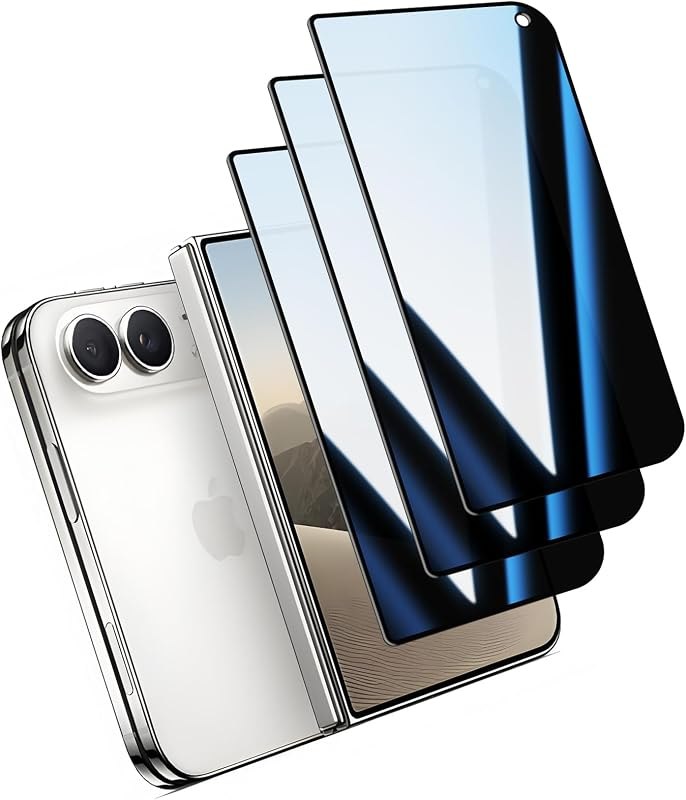 3 Pack Privacy Screen Protector for iPhone DUO, 9H Anti-Spy Glass — duo iphone screen protector for duo iphone screen