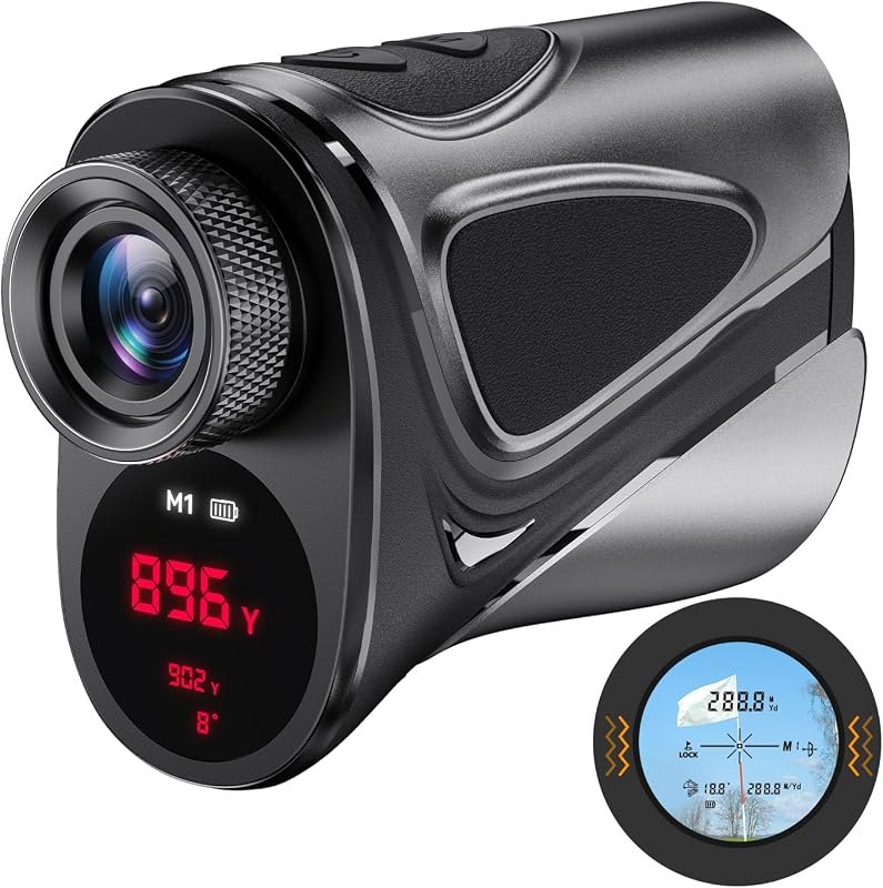 Golf Rangefinder, 1200 Yards with Slope, 0.9" External Touch Screen,Magnet — Bushnell Golf Rangefinder for bushnell