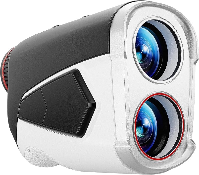 Golf Rangefinder with Slope On/Off, 7X Magnification 1500 Yards Golf Gifts — voice golf rangefinder for voice golf
