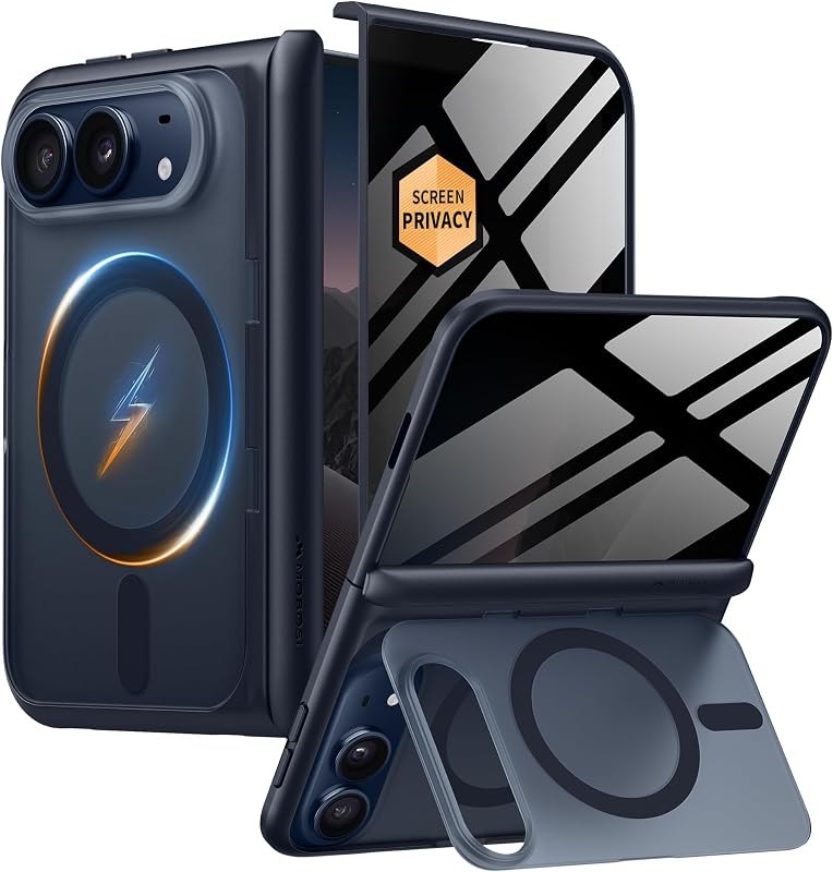 for iPhone Duo Case with Kickstand, Compatible with MagSafe, Black — iphone duo apple case for iphone duo apple case