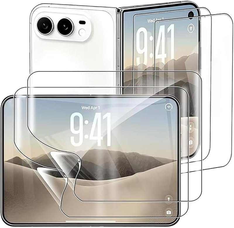 Flexible Screen Protector for iPhone Duo, 2 Pack — apple iphone duo cracked screen for apple iphone duo cracked