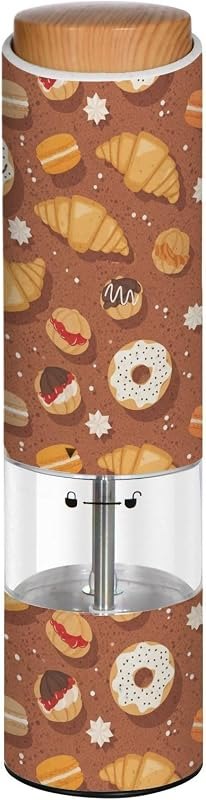 Donut Design Electric Salt Pepper Grinders Spice Mills — electric donna mills for electric donna mills