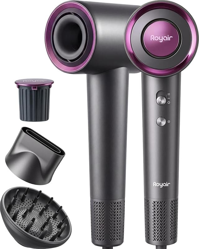 Hair Dryer, Professional High-Speed Ionic Blow Dryer with Diffuser, 1200W — cordless hair dryer for cordless hair dryer