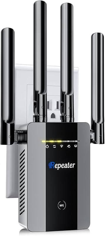 New WiFi Extender Signal Booster for Home, 15715sq.ft Long Range WiFi Repeater Wireless Routers Signal Amplifier, Mesh