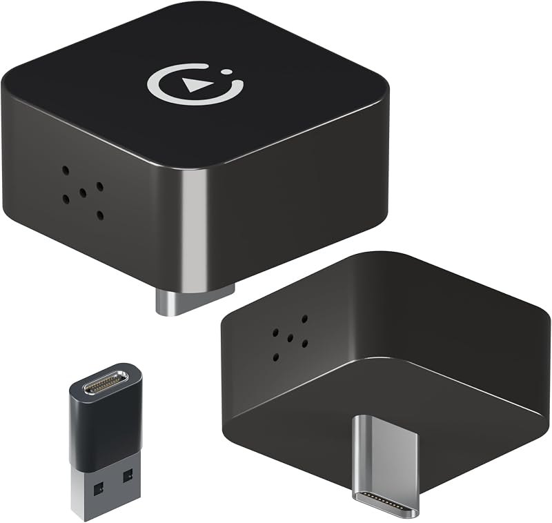 Wireless CarPlay Adapter USB C, Compact Android Auto Dongle — CarPlay wireless dongle for carplay wireless dongle