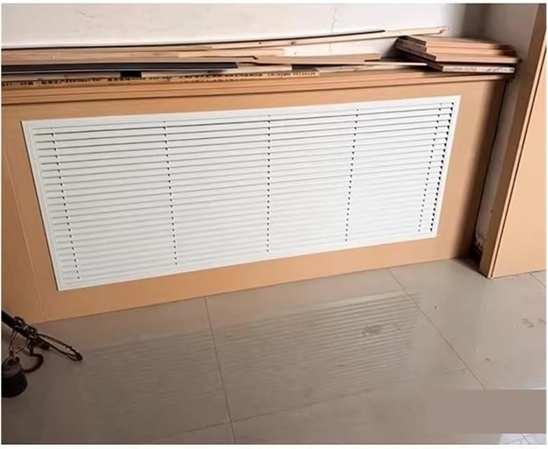 Removable Air Filter Grille Vent Cover - Louvered Access Panel for HVAC - Easy Install Air Vent Grill - Durable &