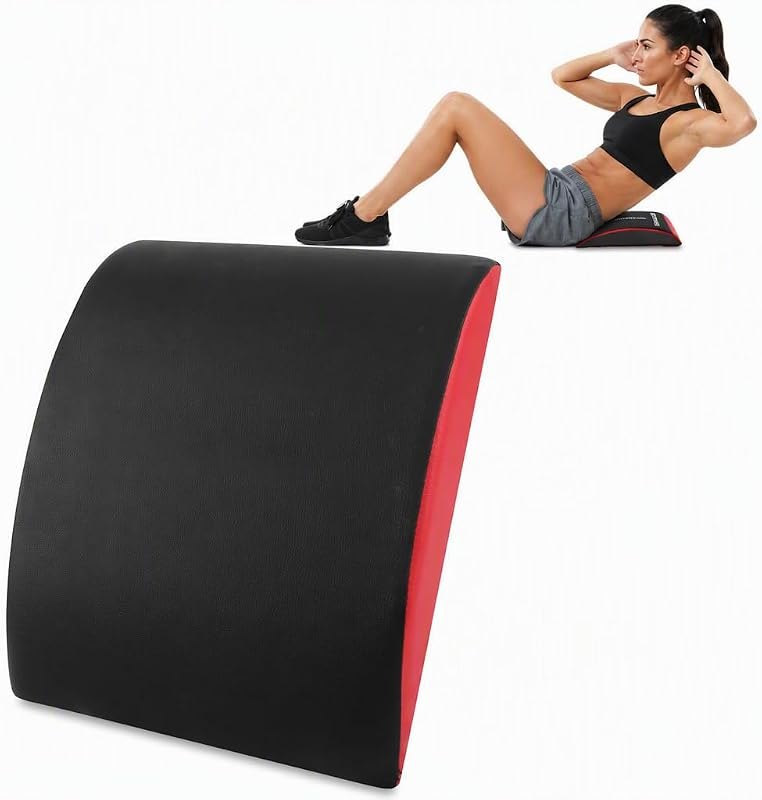 Hulkfit Ab Mat for Sit-Ups, Abdominal and Core Training, Cushioned Exercise Pad, Workout Mat for Home Gym, Fitness and