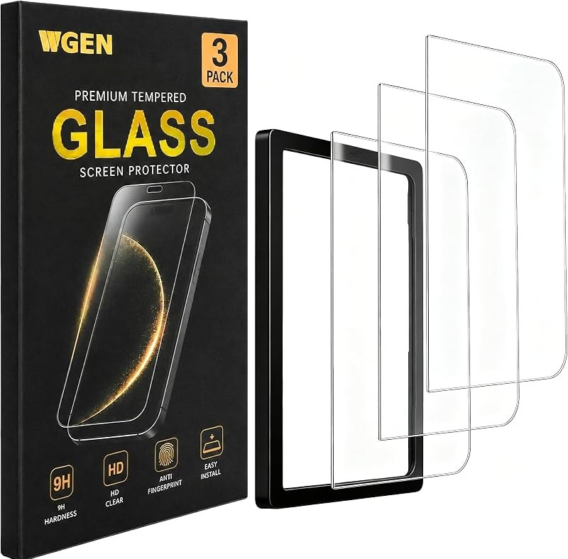 3 Pack Outer Screen Protector for iPhone Duo, 9H Tempered Glass — duo iphone screen protector for duo iphone screen