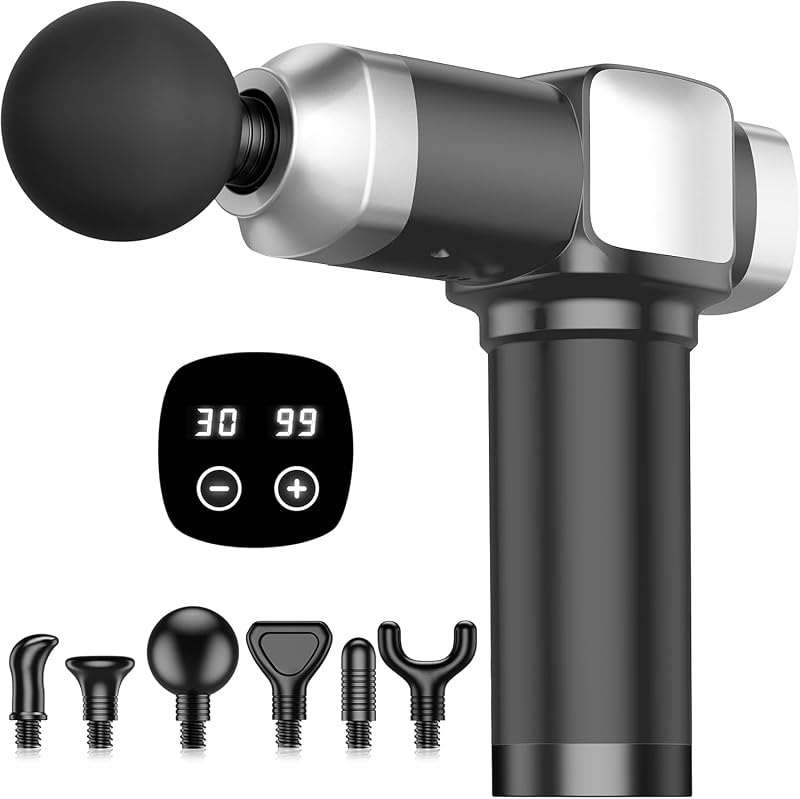 Massage Gun Deep Tissue, Handheld Percussion Muscle Massager for Back — Percussion massage gun for percussion massage