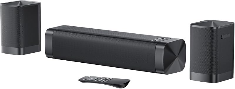 110W Home Theater Sound Bar, Dolby Digital Plus Sound Bar for Smart TV — soundbar with optical input for soundbar
