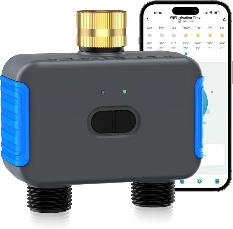 WiFi Sprinkler Timer, Smart Bluetooth Hose Timers — hydroponics hydroponic timer for hydroponics hydroponic timer