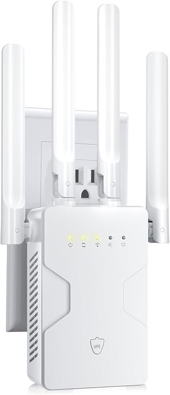 2026 New WiFi Extender Internet Booster for Home, Long Range up to 18ksq.ft, Wireless Internet Repeater Routers Signal