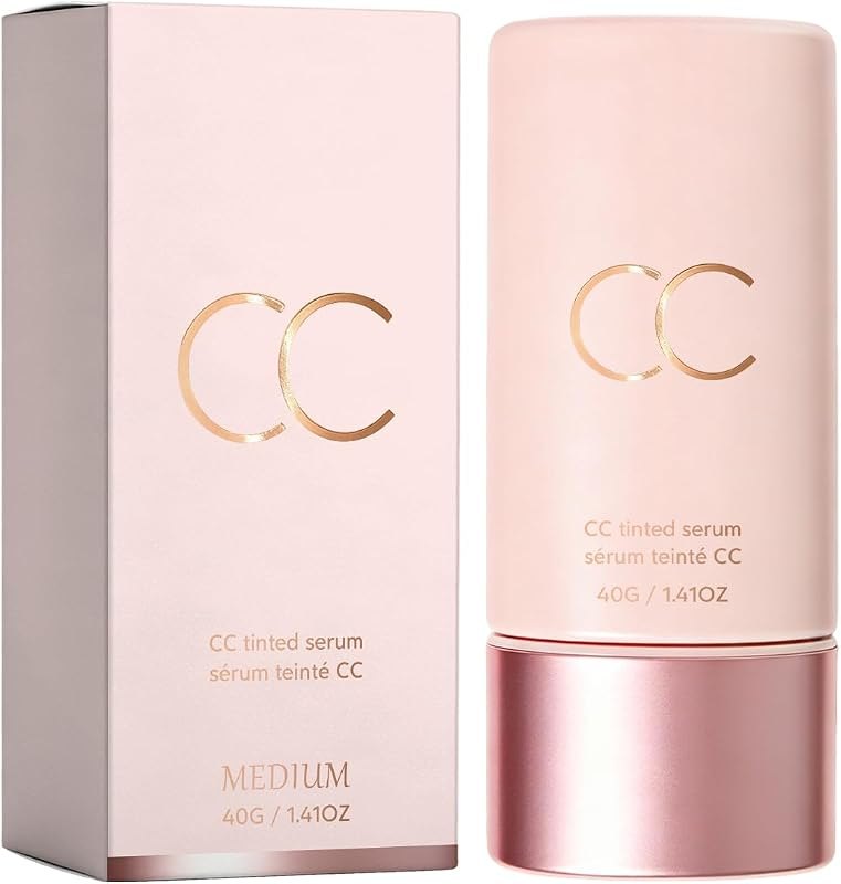 CC Color Correcting Tinted Serum, Lightweight Coverage,Natural Color — beauty sheer zinc for zinc stick sunscreen