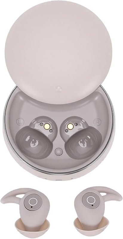 Sleep Earbuds Bluetooth 5.3 Side Sleep Non Pressure (White) — sleep noise masking earbuds for sleep noise masking