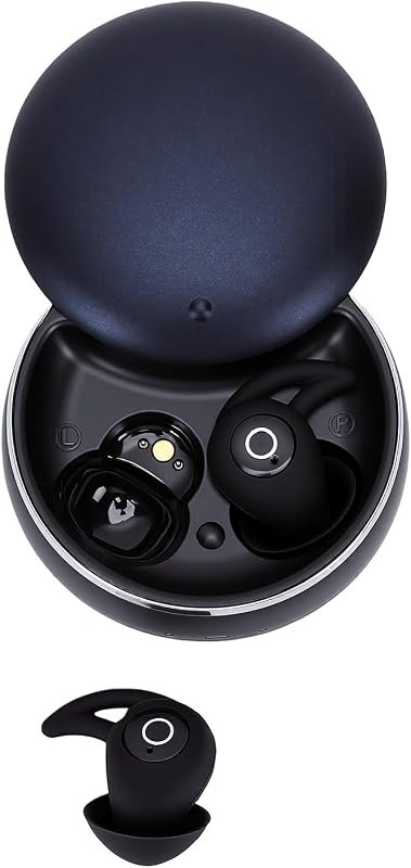 Sleep Earbuds Bluetooth 5.3 Side Sleep Non Pressure (Black) — sleep noise masking earbuds for sleep noise masking