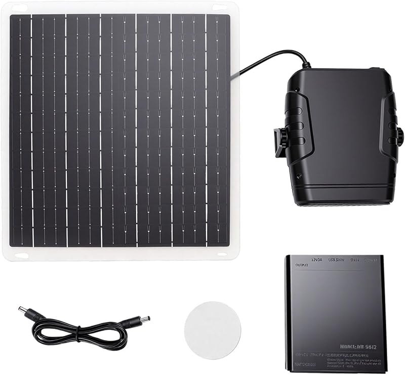 Garosa Solar Powered Heater, Overheating Protection for Greenhouse — greenhouse heat cable for greenhouse heat cable